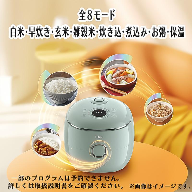 T-fal（ティファール） ザ・ポップ マイコン式炊飯器 4合 ミントブルー