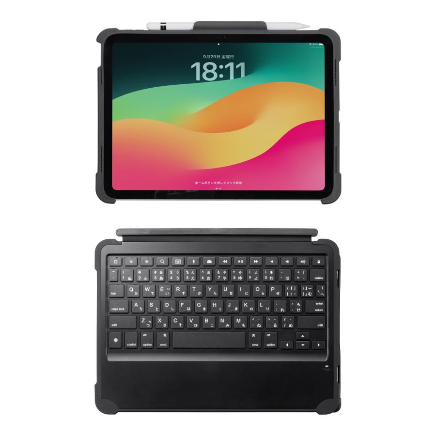iPad 第10世代専用ケース付きキーボードタイプCケーブル接続 SANWA SUPPLY (サンワサプライ) SKB-IP6BK Amazon.co.jp: サンワサプライ iPad 第10世代専用ケース付きキーボード