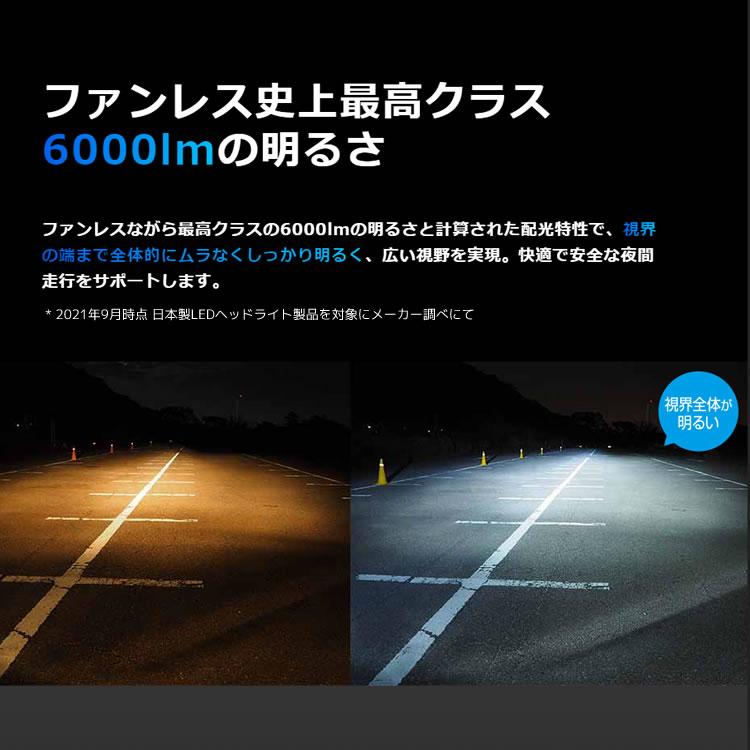 LEDヘッドライト ライジング3 スフィアライト RIZINGIII 6000K H4 