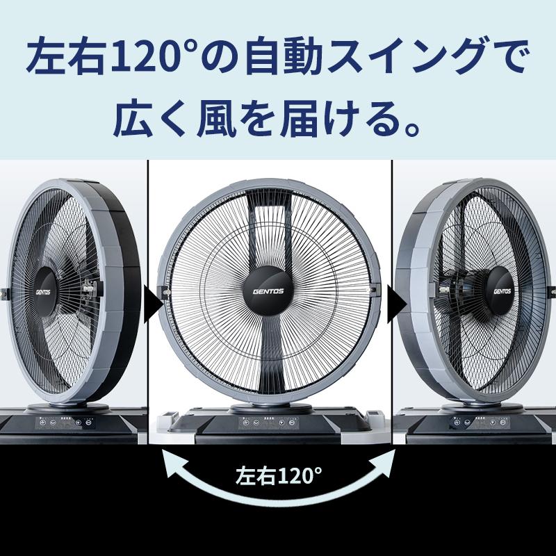 GENTOS（ジェントス） スプラッシュファン ウォーターミストファン SPF