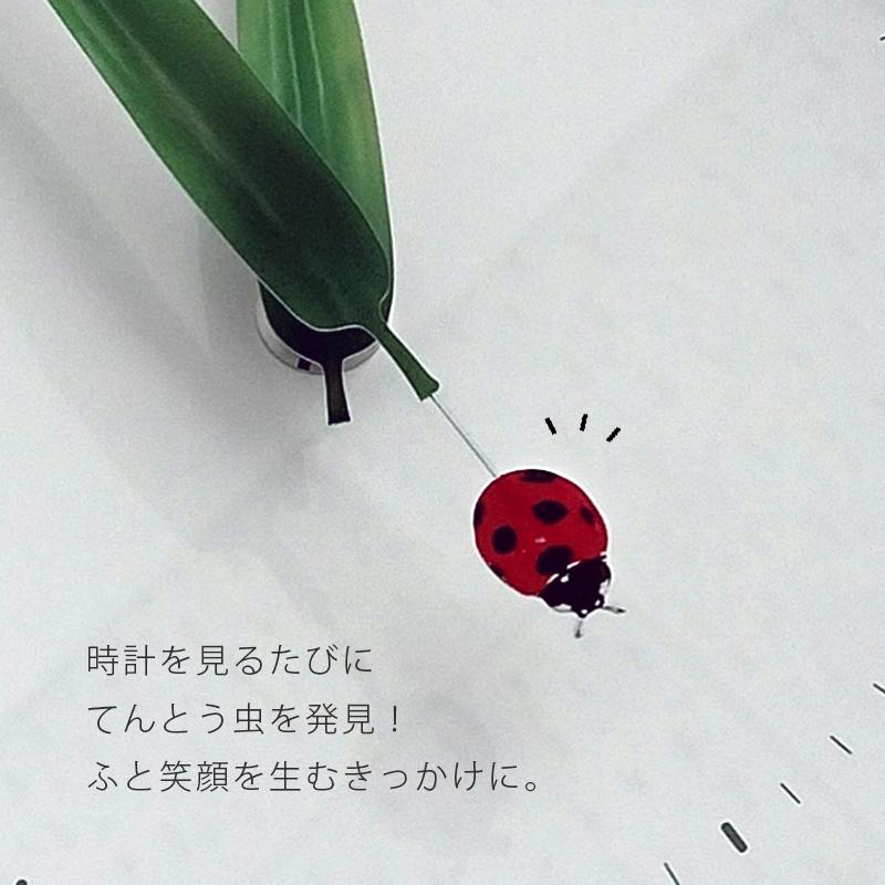 Lemnos（レムノス） タカタレムノス とまり木の時計 てんとう虫