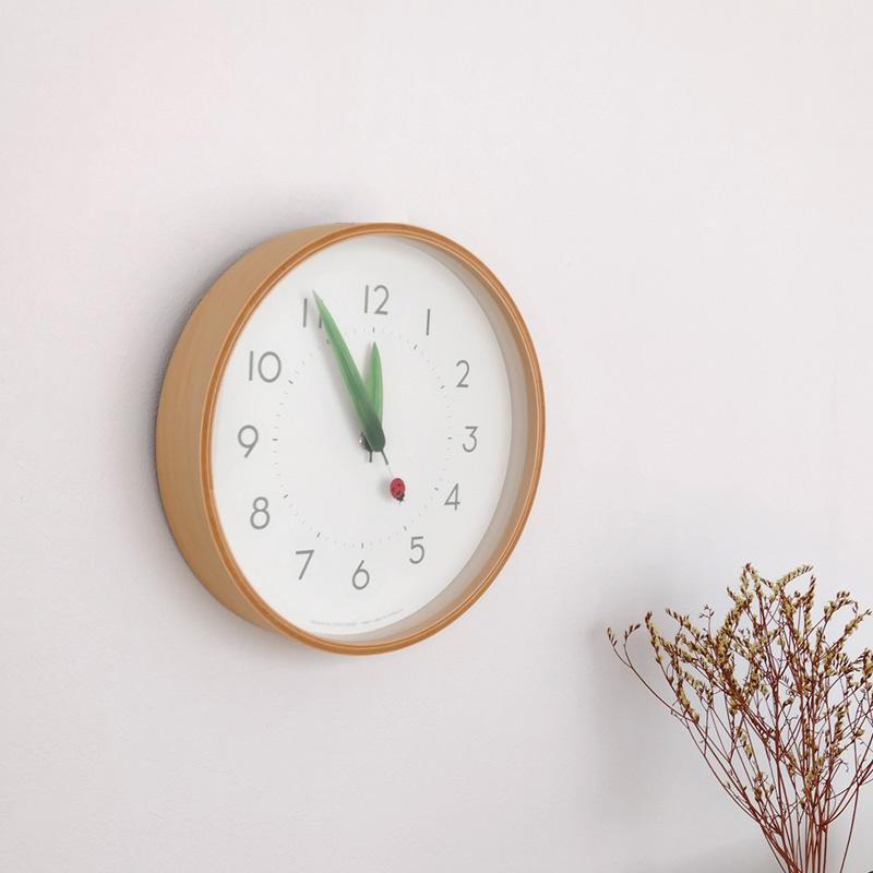 Lemnos（レムノス） タカタレムノス とまり木の時計 てんとう虫