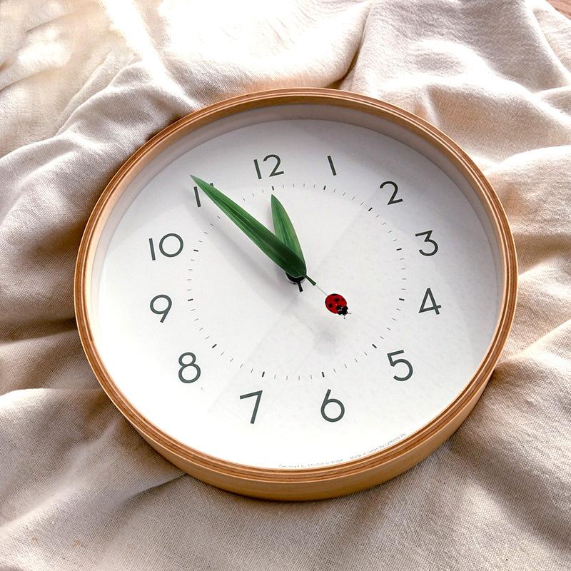 Lemnos（レムノス） タカタレムノス とまり木の時計 てんとう虫