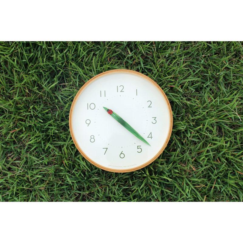 Lemnos（レムノス） タカタレムノス とまり木の時計 てんとう虫