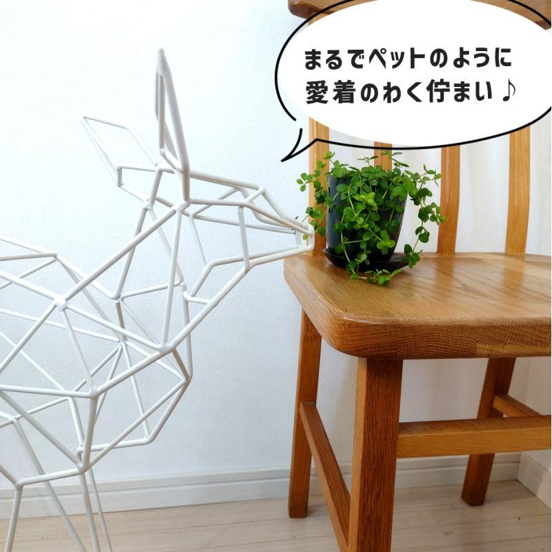 シカの傘立て ディア 鹿 DEER バンビ 小鹿 ホワイト アンブレラ