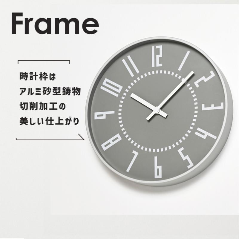 Lemnos（レムノス） 掛け時計 壁掛け オシャレ アナログ時計 eki clock