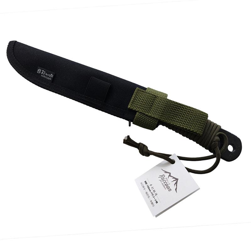 在庫あり) TS282 みきかじや村 バトニングナイフ 150 Raccoon 一体型  