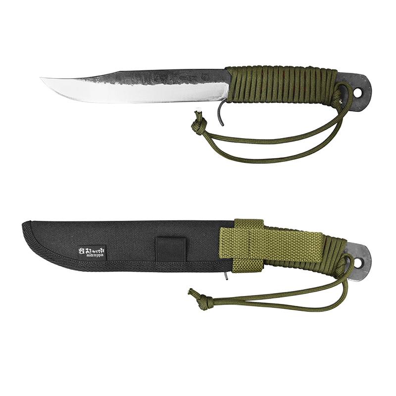 在庫あり) TS282 みきかじや村 バトニングナイフ 150 Raccoon 一体型  