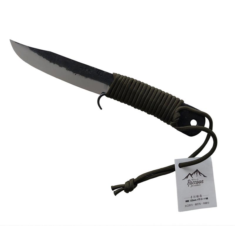 在庫あり) TS282 みきかじや村 バトニングナイフ 150 Raccoon 一体型