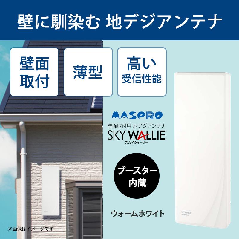 スカイウォーリー 壁面取付用 地上デジタル放送用 平面 UHFアンテナ