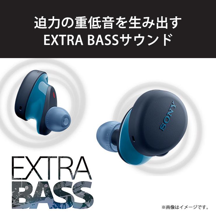 SONY（ソニー） ワイヤレスステレオヘッドセット ブラック WF-XB700-B