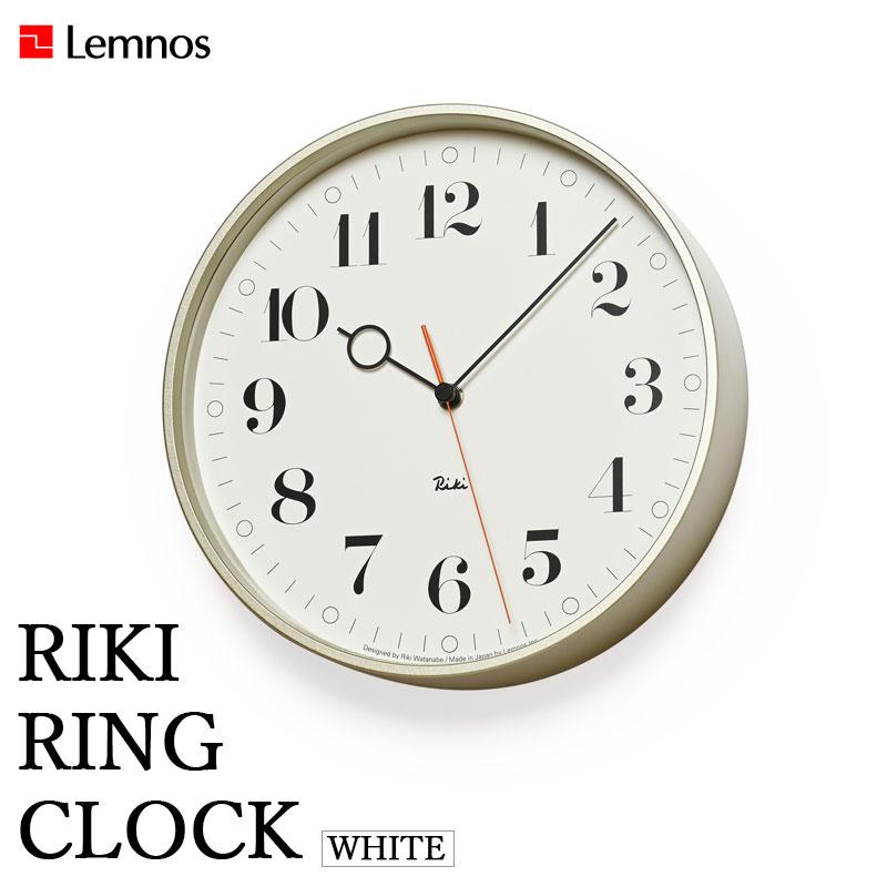 Lemnos タカタレムノス 掛け時計 RIKI RING CLOCK リキ リング
