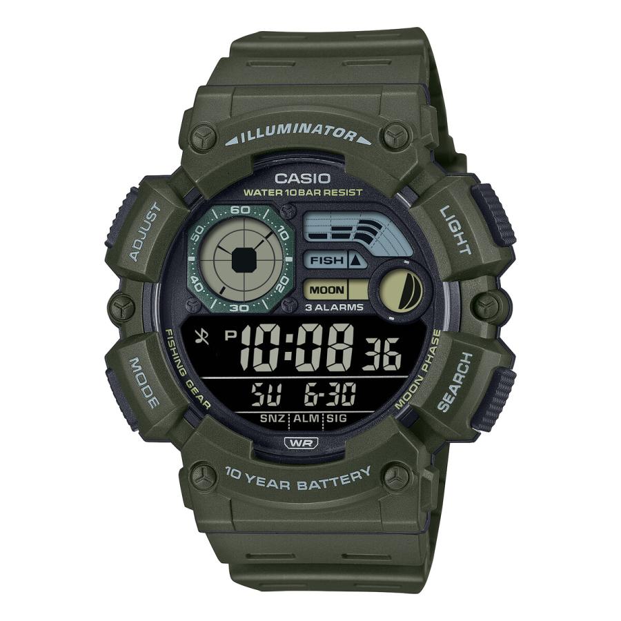 CASIO Collection フィッシング機能 WS-1500H-3BJF (カシオ) 釣り 釣り 