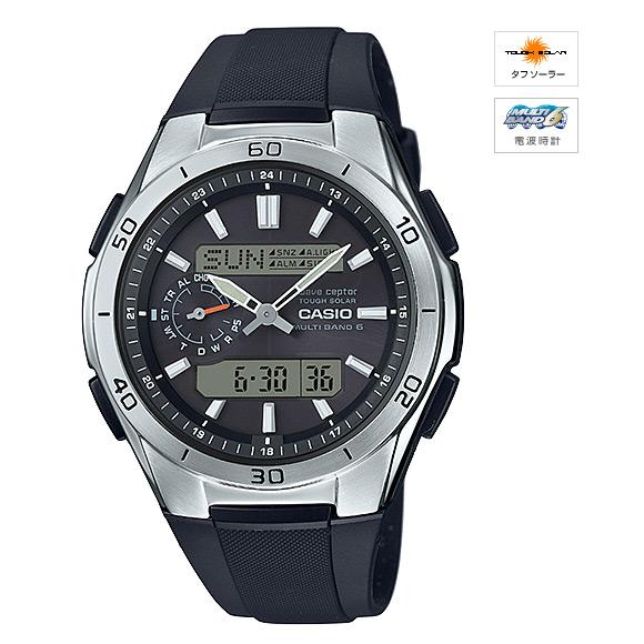 wave ceptor MULTIBAND6 ソーラー電波時計 WVA-M650-1AJF CASIO