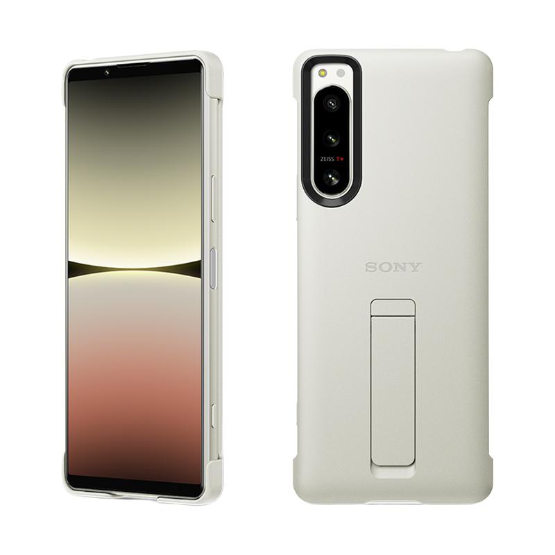 SONY Xperia5ⅳ ホワイト　おまけ付き新品ケース SONY（ソニー） Style Cover with Stand for Xperia 5 IV Ecru White