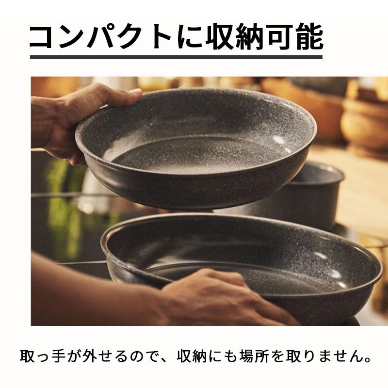 BALLARINI（バッラリーニ） ヴィンチ Vinci フライパンセット 24/28cm