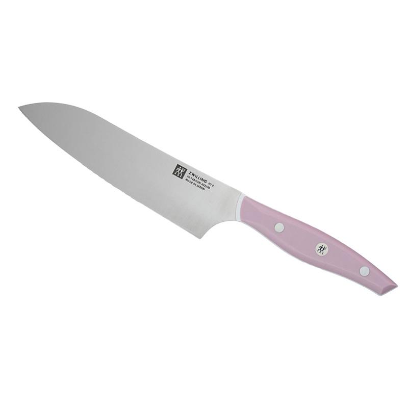 ツヴィリング フィット 三徳包丁 Fit II 16.5cm スモーキーピンク