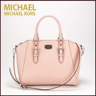 マイケルコース MICHAEL KORS ショルダーバッグ 2Way ハンドバッグ　LG TZ SATCHEL(ブロッサム ピンク系) 35h5sc6s3lbl｜santekjp