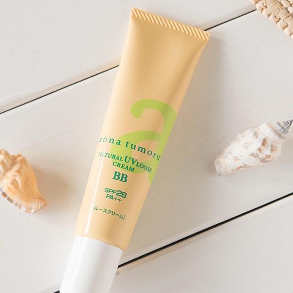 日焼け止め クリーム 化粧下地 アンナトゥモール ナチュラルＵＶルースクリームBB 40g | anna tumoru