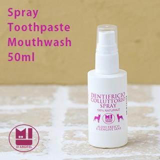 ミフィード オーガニック マウススプレー 50ml ペット用 犬 オーガニック アルジタル ハーブ 歯みがき 口臭 歯周病 サンテラボ 通販 Paypayモール