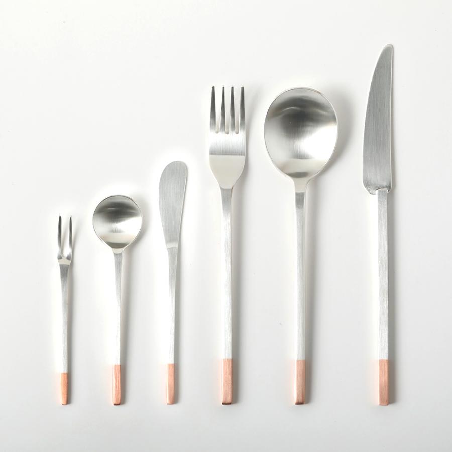 工房アイザワ 純銅銀仕上 デザートナイフ シルバーメッキ 純銅洋食器