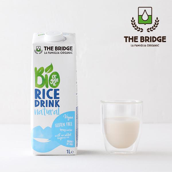 ブリッジ THE BRIDGE ライスドリンク オリジナル 1L 85％以上節約 植物性ミルク 砂糖不使用 2021超人気 ライスミルク 有機JAS オーガニック お米 ヘルシー583円 低カロリー