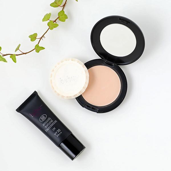 バブーボーテ フィニッシングクリアーパウダー 14g コンパクトSET メイクアップ フェイス用 カラーレス 植物由来 お化粧 サラサラ |  | 02