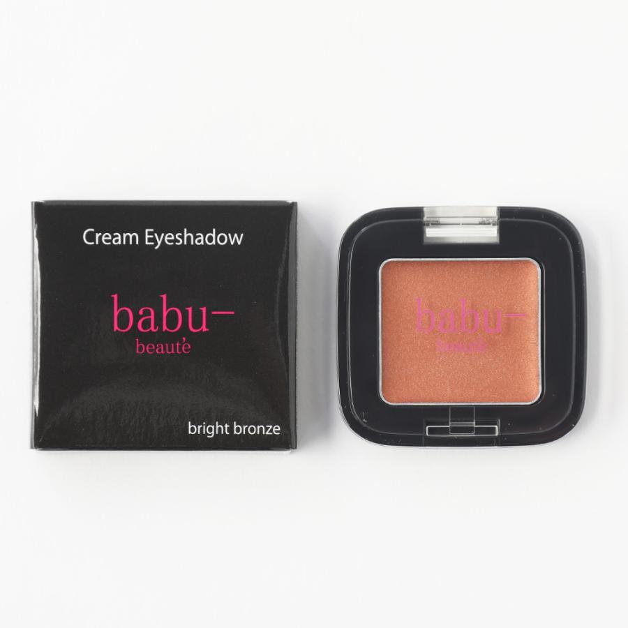 アイシャドー バブーボーテ クリームアイシャドウ 全2色 シェルピンク ブライトブロンズ | babu-beaute | 05