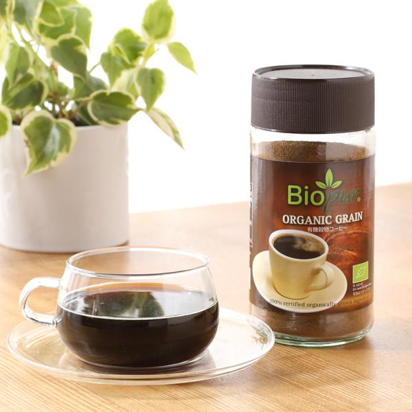 Bio pur ビオピュール 有機穀物コーヒー 100g 有機栽培 オーガニック ノンカフェイン カフェインフリー コーヒー | ブランド登録なし