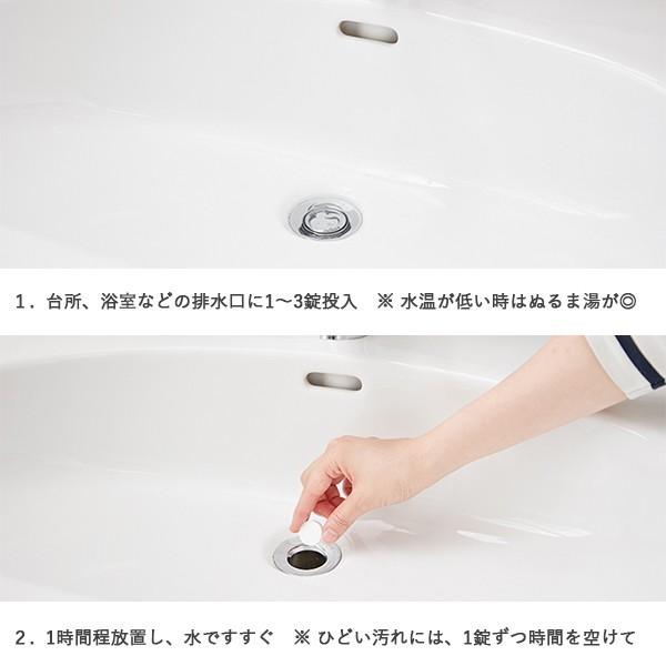 木村石鹸 クラフトマンシップ 排水管の洗浄剤 32錠入 除菌 消臭 タブレット 水回り 排水管 排水口 キッチン 洗面台 台所 お風呂 ヌメリ ナチュラル サンテラボ 通販 Paypayモール