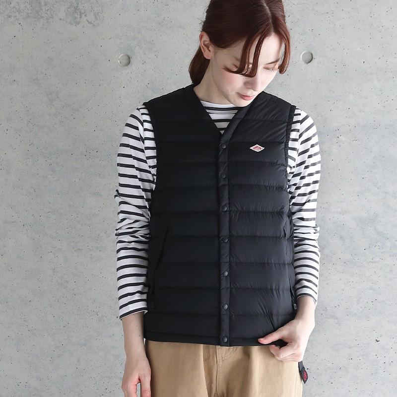 人気定番定番 21秋冬 ダウン リニューアル Jd 8750 無地 21aw サンテラボ 通販 Paypayモール ダントン Danton Vネック インナーダウン ベスト Dt A0003nnfライトダウン ライトアウター レディース 全国無料低価