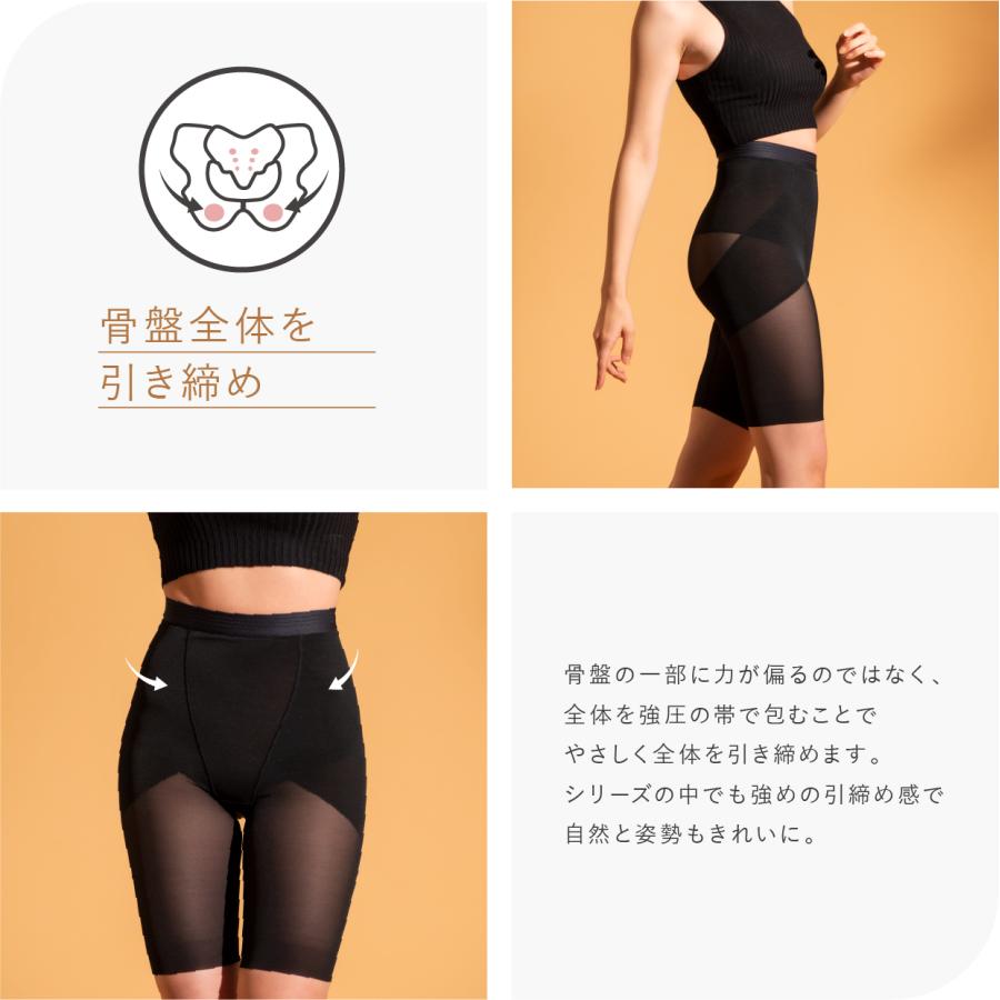 骨盤ガードル　ハイウエスト　style up 黒 STYLE UP（スタイルアップ） ガードル ハイウエスト ガードルショーツ