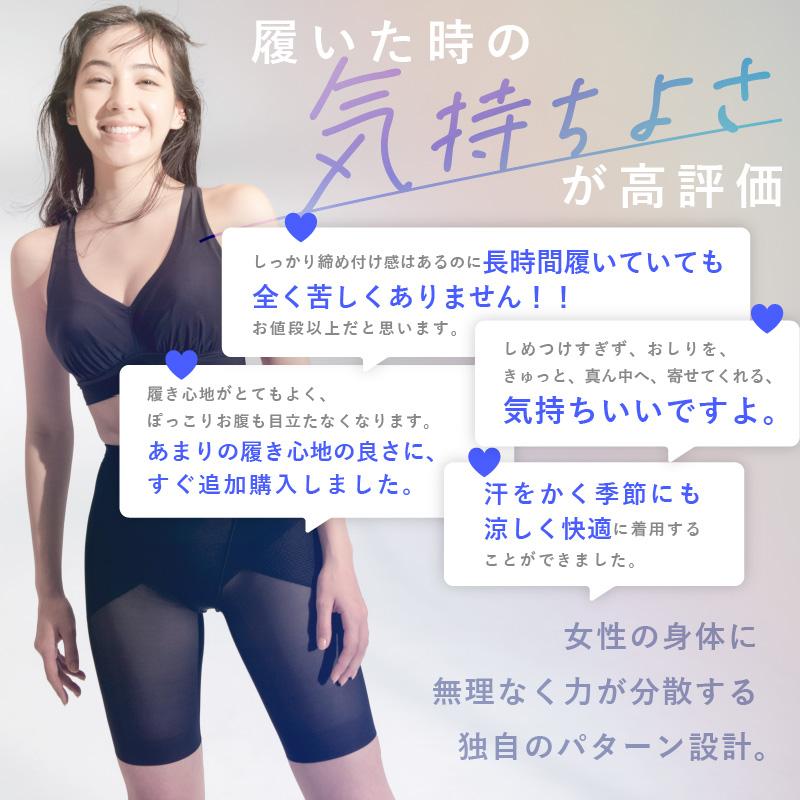 ガードル 補正下着 引き締め 骨盤ガードル ぽっこりお腹 サンテラボ 補整下着 骨盤 ガードルショーツ 1枚履き 産後 レギュラー スタイルアップ 日本製 | STYLE UP | 12