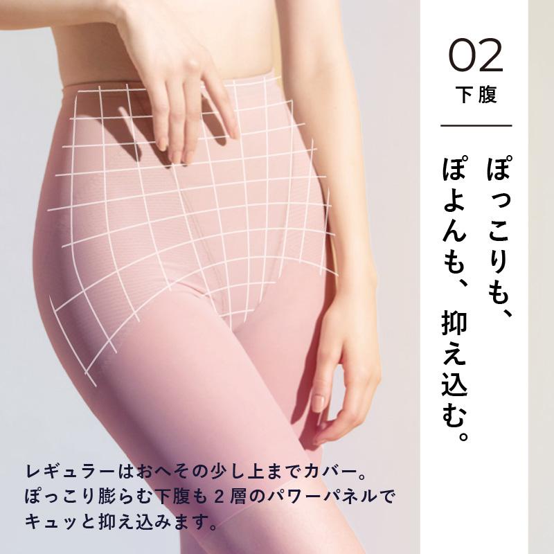 2枚セット ガードル 補整下着 引き締め ぽっこりお腹 補整下着 大きいサイズ 骨盤ガードル 産後 レギュラー スタイルアップ サンテラボ 日本製の画像