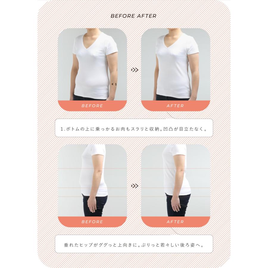 ガードル あったか 暖かい 裏起毛 補正下着 引き締め ぽっこりお腹 補整下着 ヒップアップ 骨盤 産後 ふんわり温肌ガードル スタイルアップ サンテラボ 日本製 | STYLE UP | 13