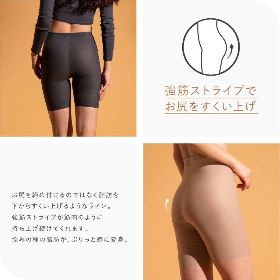 ガードル 大転子 補正下着 引き締め ぽっこりお腹 補整下着 ヒップアップ 骨盤ガードル 産後 スタイルアップ サンテラボ 日本製 | STYLE UP | 08