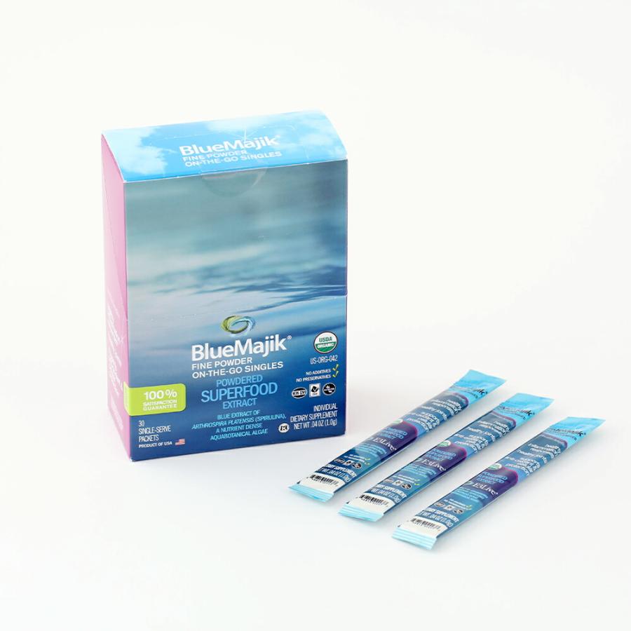 正規品 イースリーライブ BlueMajik パウダースティックBOX 1g×30袋