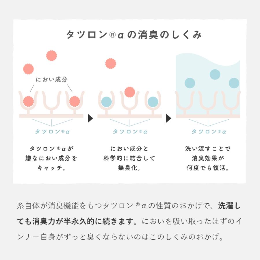 汗取りインナー カップ付き  消臭  タンクトップ 脇汗 汗取り インナー デオドライコットン ブラトップ  速乾 抗菌 汗取り 汗取りパッド 汗じみ防止 ヒンナ | hinna | 11