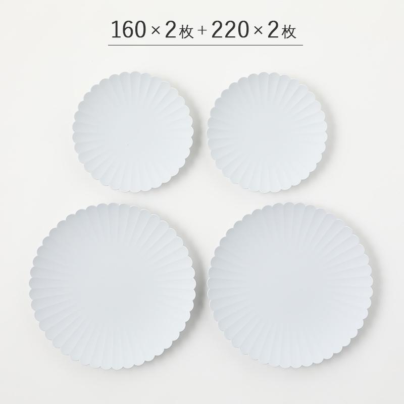 1616 / arita japan 化粧箱ギフトセット 220×2枚＋160×2枚 1616 arita