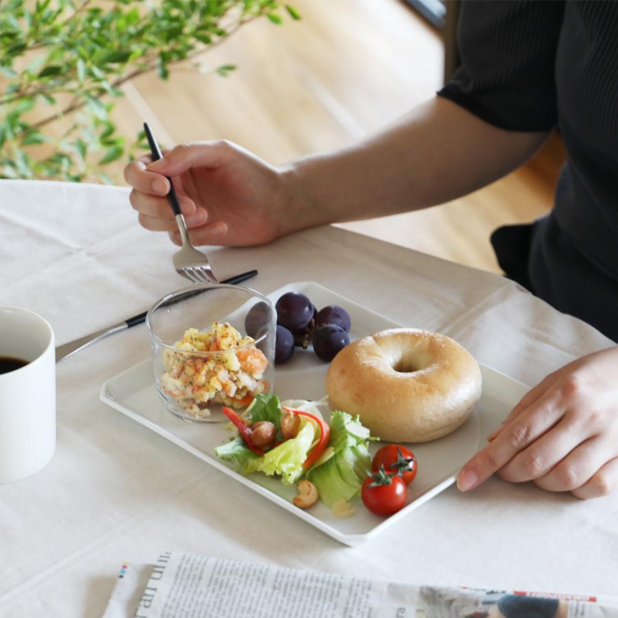 1616 / arita japan TY スクエアプレート 235 ホワイト 1枚