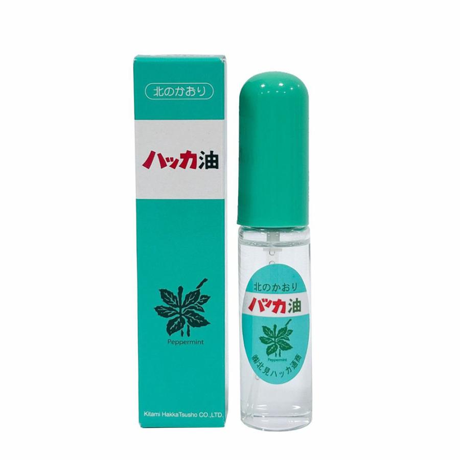 北見ハッカ ハッカ油スプレー 11.5ml 薄荷 アロマスプレー ミント