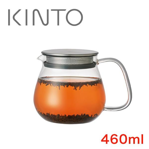 キントー ティーポット 460ml ワンタッチ ユニティ 紅茶 お茶 ティー おうちカフェ KINTO 8335 UNITEA（Yahoo!・サンテラボ(年中無休で発送)）