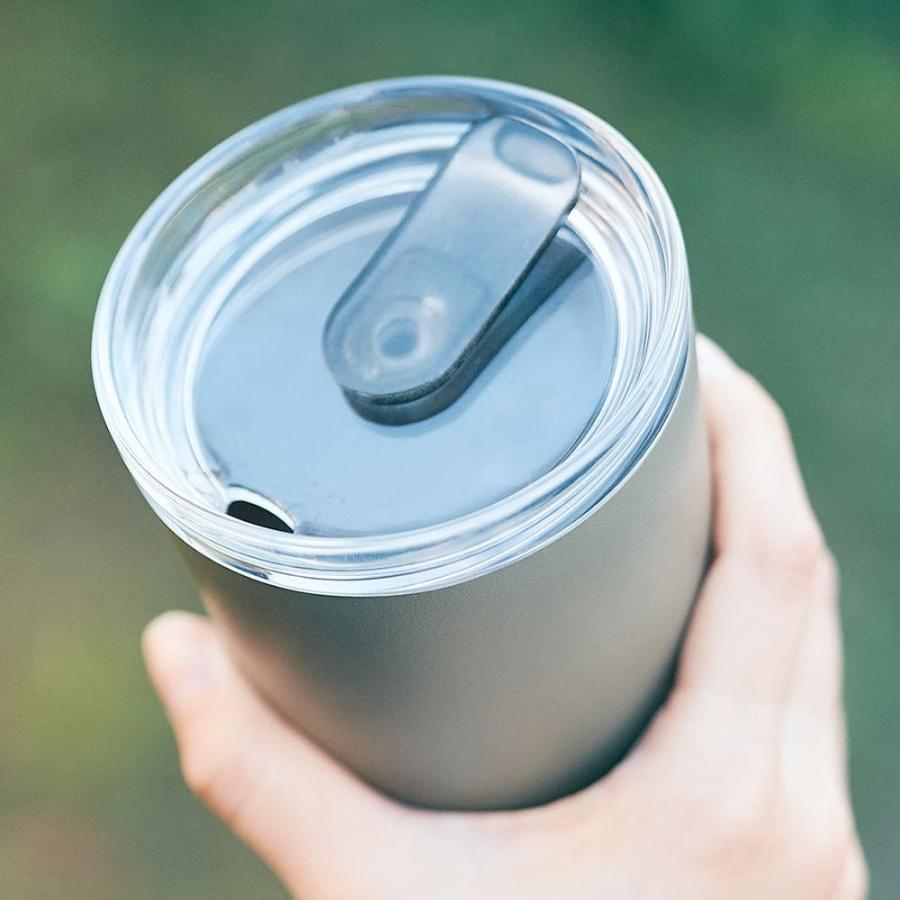 キントー トゥーゴータンブラー 360ml KINTO TO GO TUMBLER マグボトル 水筒 ボトル 保温 保冷 マグカップ 蓋付き ふた付き｜santelabo｜02