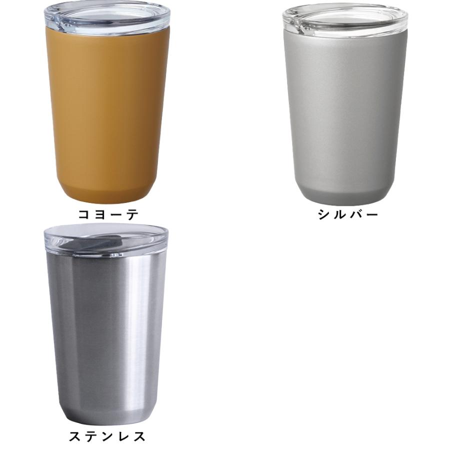 キントー トゥーゴータンブラー 360ml KINTO TO GO TUMBLER マグボトル 水筒 ボトル 保温 保冷 マグカップ 蓋付き ふた付き｜santelabo｜09