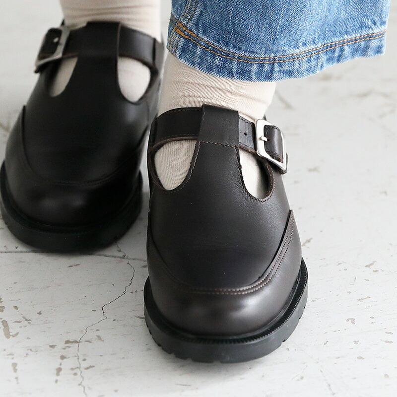 KLEMAN 正規品 クレマン T字ストラップレザーシューズ DAISYOR KLEMAN 正規品 クレマン T字ストラップレザーシューズ DAISYOR