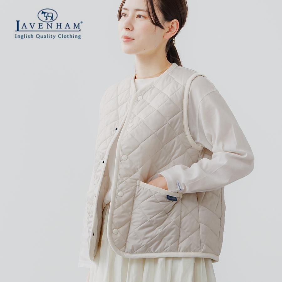 LAVENHAM（ラベンハム） コクーン ソーンハム キルティングベスト