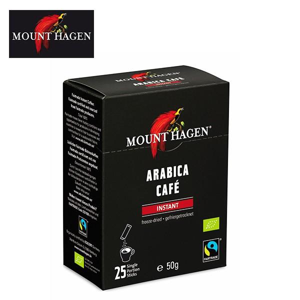 マウントハーゲン スティックコーヒー インスタント コーヒー 50g 2g×25本 有機JAS 珈琲 オーガニック フェアトレード 爆買 | ブランド登録なし