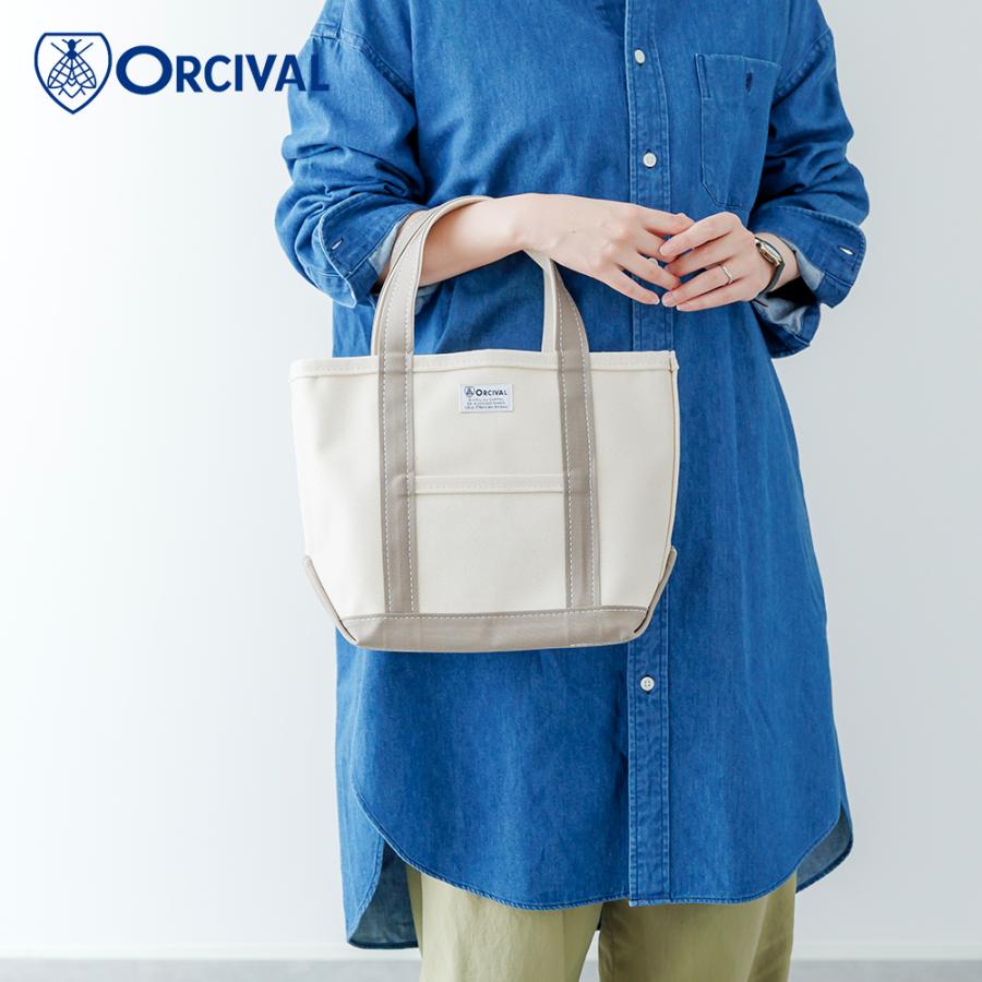 ORCIVAL（オーシバル） トートバッグ コットン キャンバス 帆布