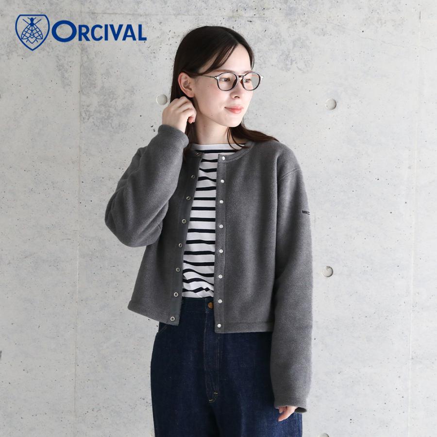 ORCIVAL（オーシバル） SALE 15％OFF クルーネックカーディガン OR