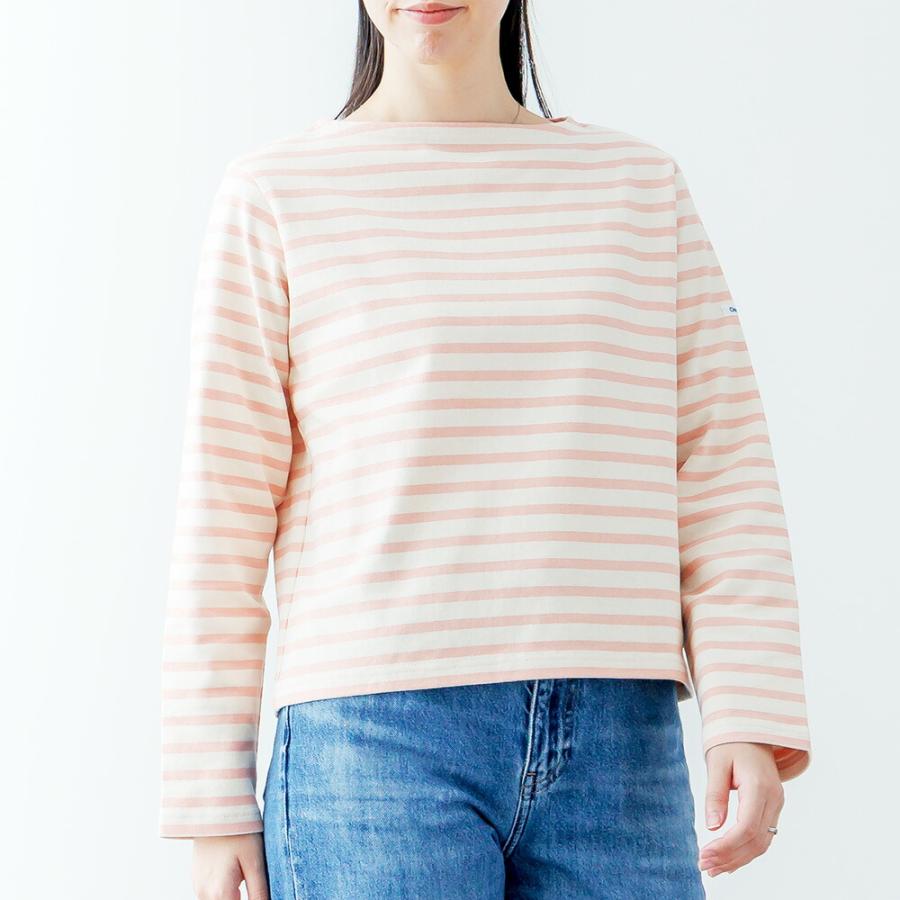 ORCIVAL（オーシバル） カットソー レディース 長袖 ボーダー コットン